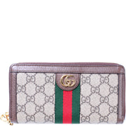 523154 GG Supreme Ophidia Zip Wallet