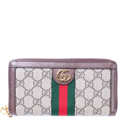 523154 GG Supreme Ophidia Zip Wallet