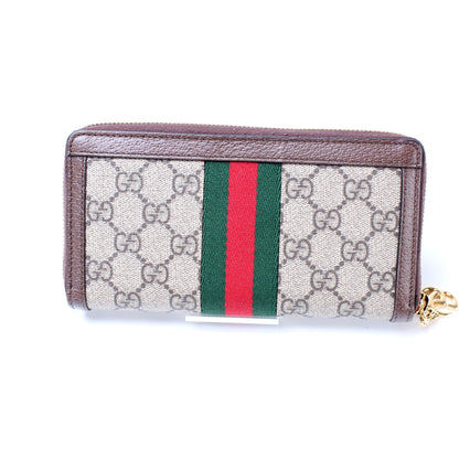 523154 GG Supreme Ophidia Zip Wallet lbcase