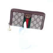 523154 GG Supreme Ophidia Zip Wallet