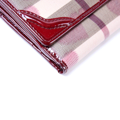 Nova Check Hearts Compact Wallet