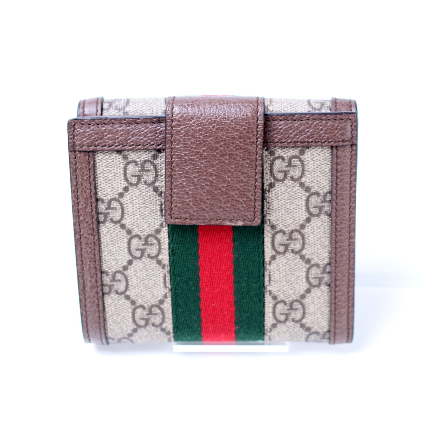 523173 Ophidia GG Supreme French Flap Wallet lbcase
