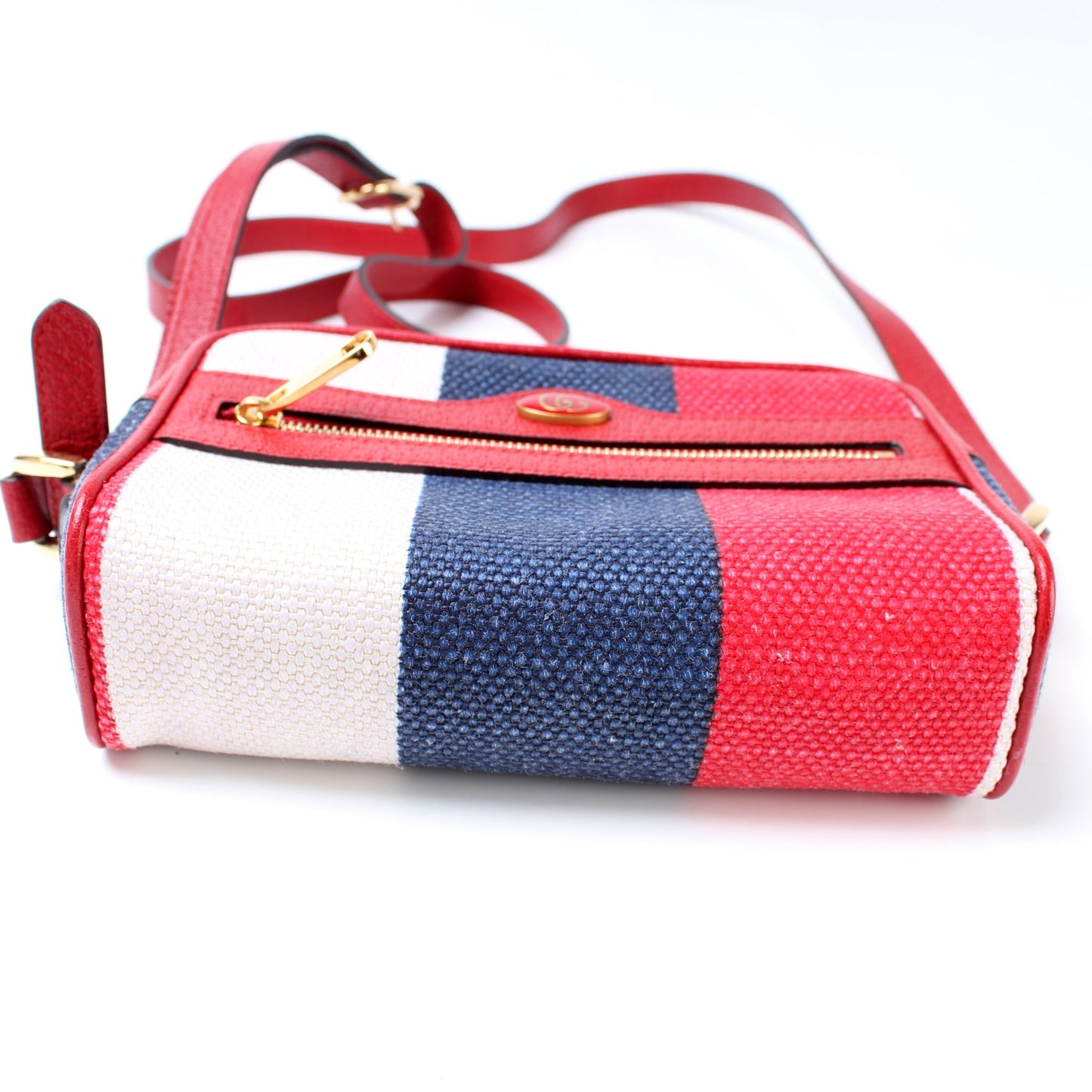 517350 Canvas Stripe Mini Ophidia lbcase