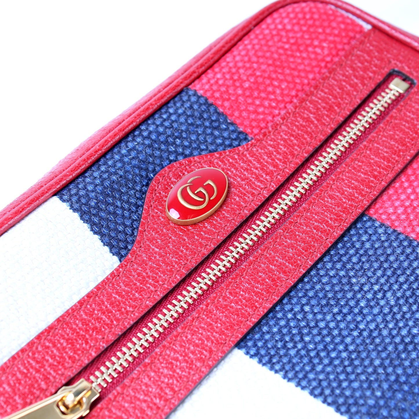 517350 Canvas Stripe Mini Ophidia lbcase