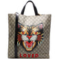 450950 Soft GG Supreme Vertical Tote Angry Cat Loved lbcase