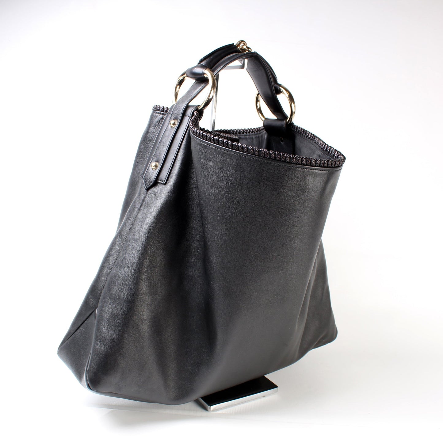 114900 Horsebit Leather Hobo lbcase