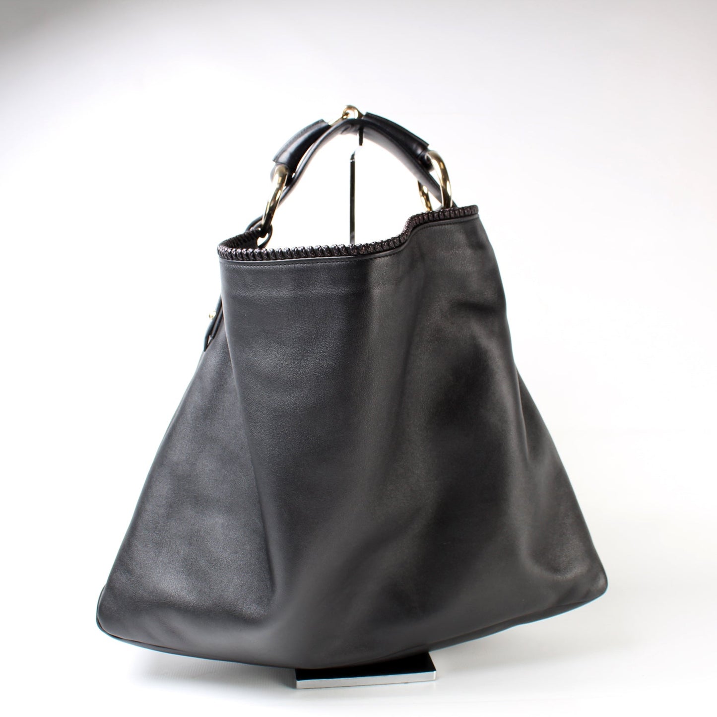 114900 Horsebit Leather Hobo lbcase