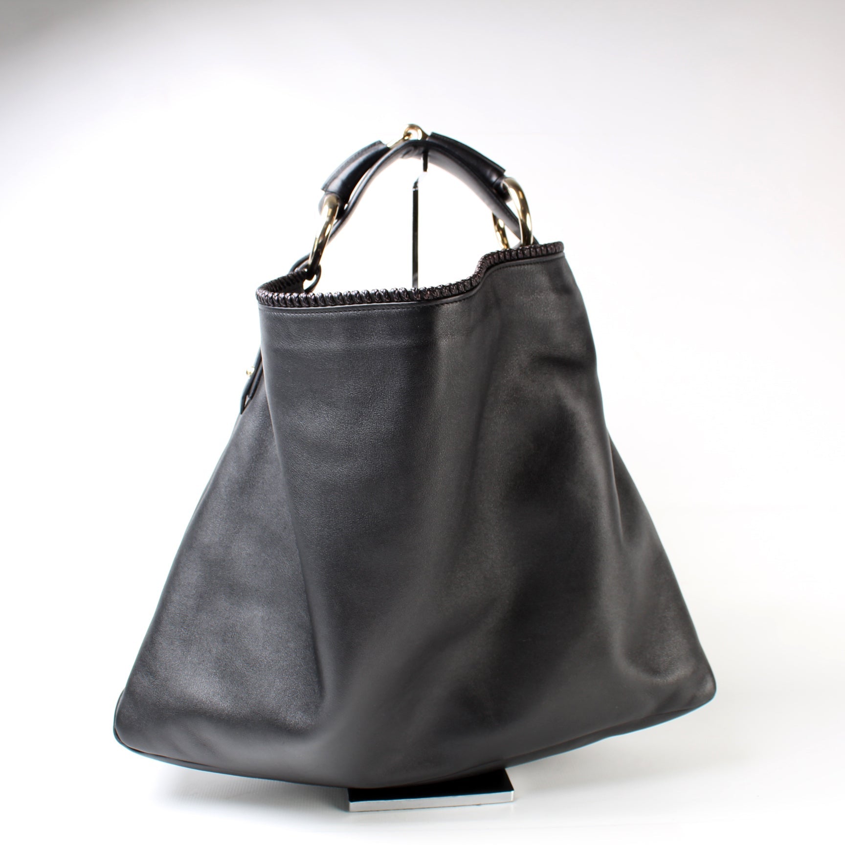 114900 Horsebit Leather Hobo lbcase
