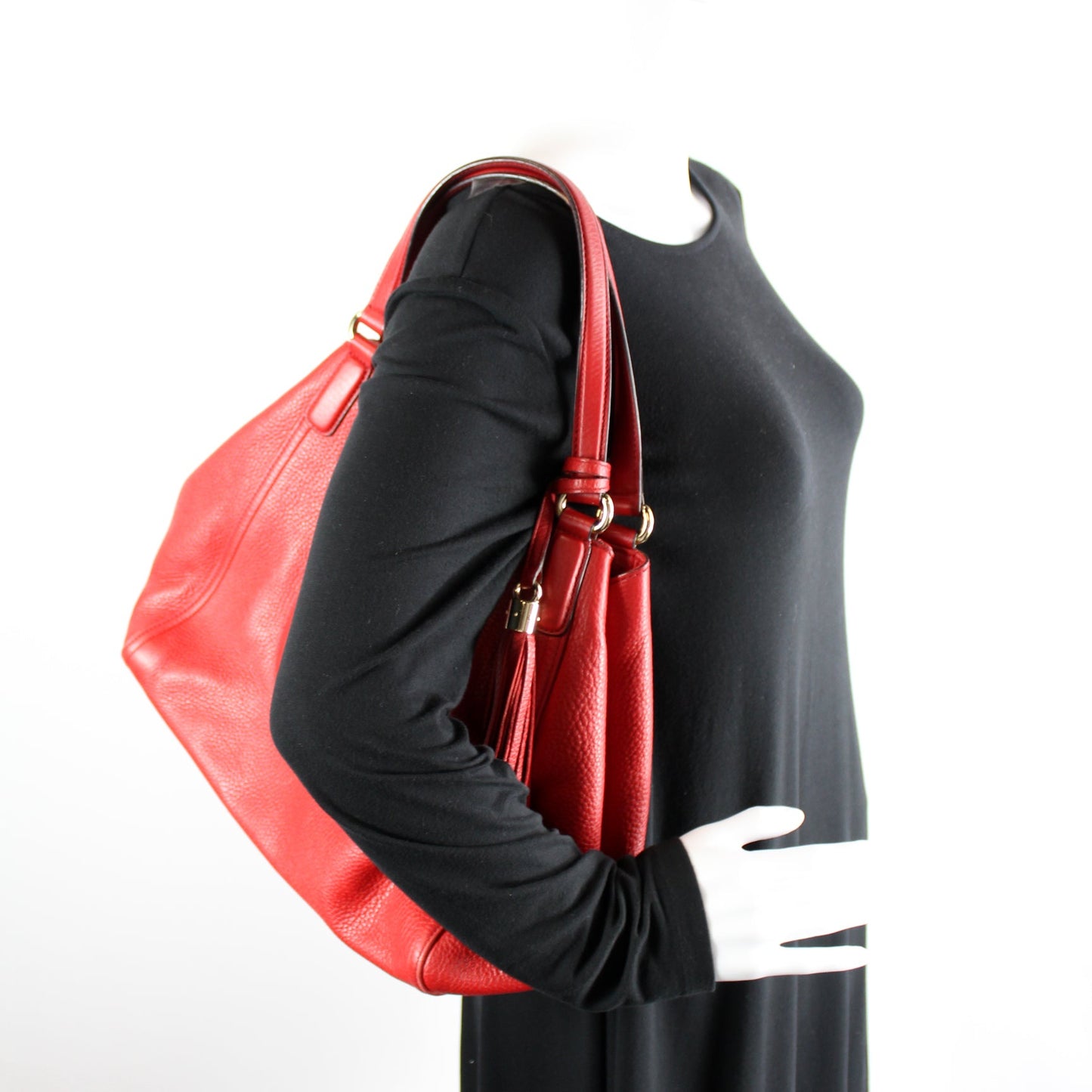 282309 Soho Leather Hobo Medium lbcase