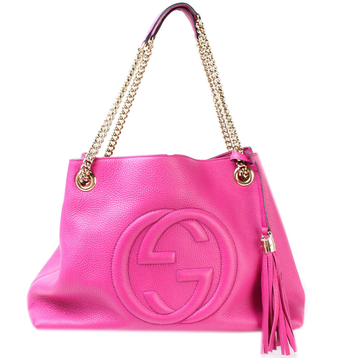 308982 Soho Leather Shoulder Medium lbcase