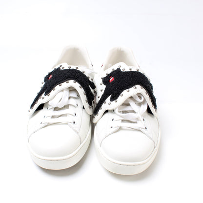 Ace Web Leather Sneakers Size 36 lbcase