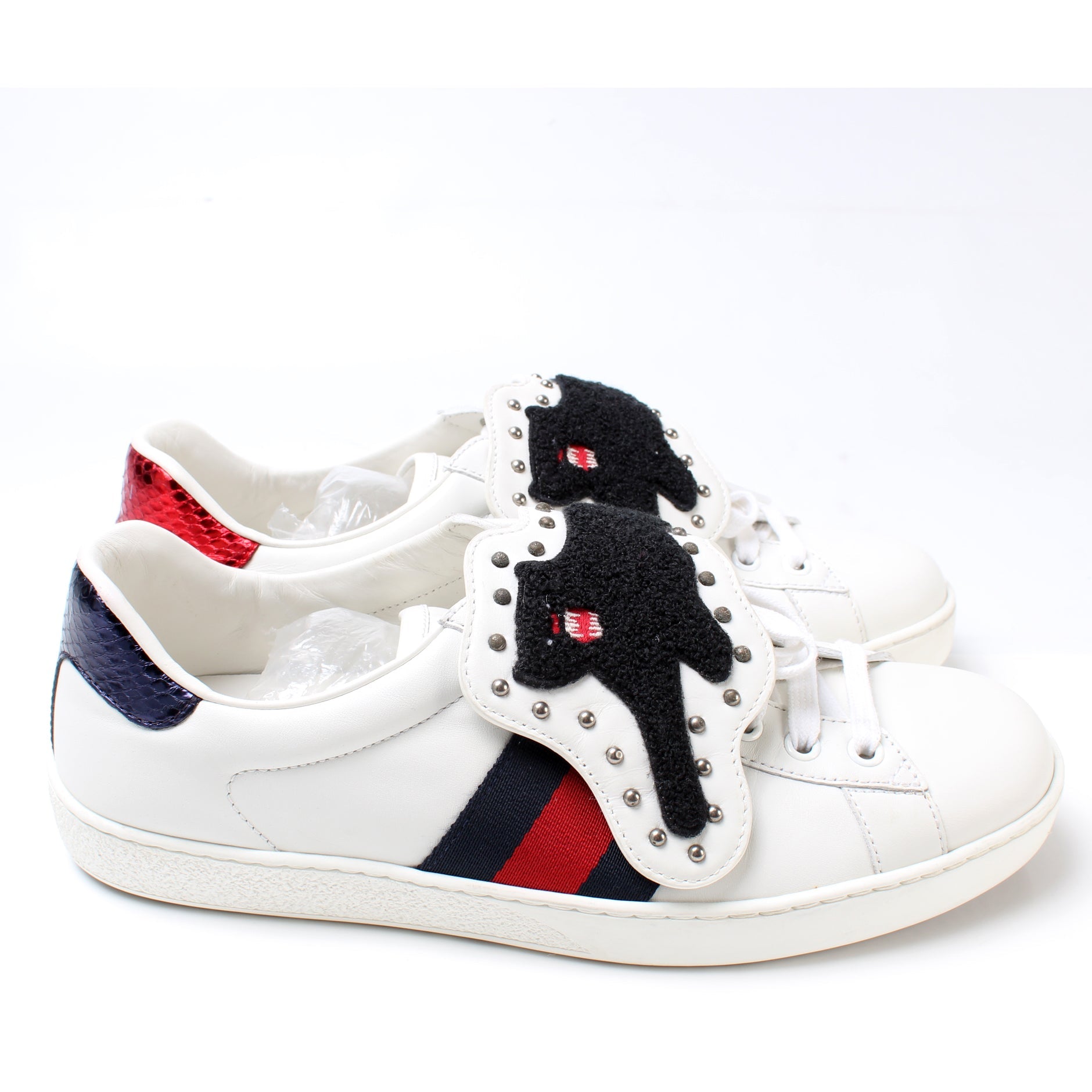Ace Web Leather Sneakers Size 36 lbcase