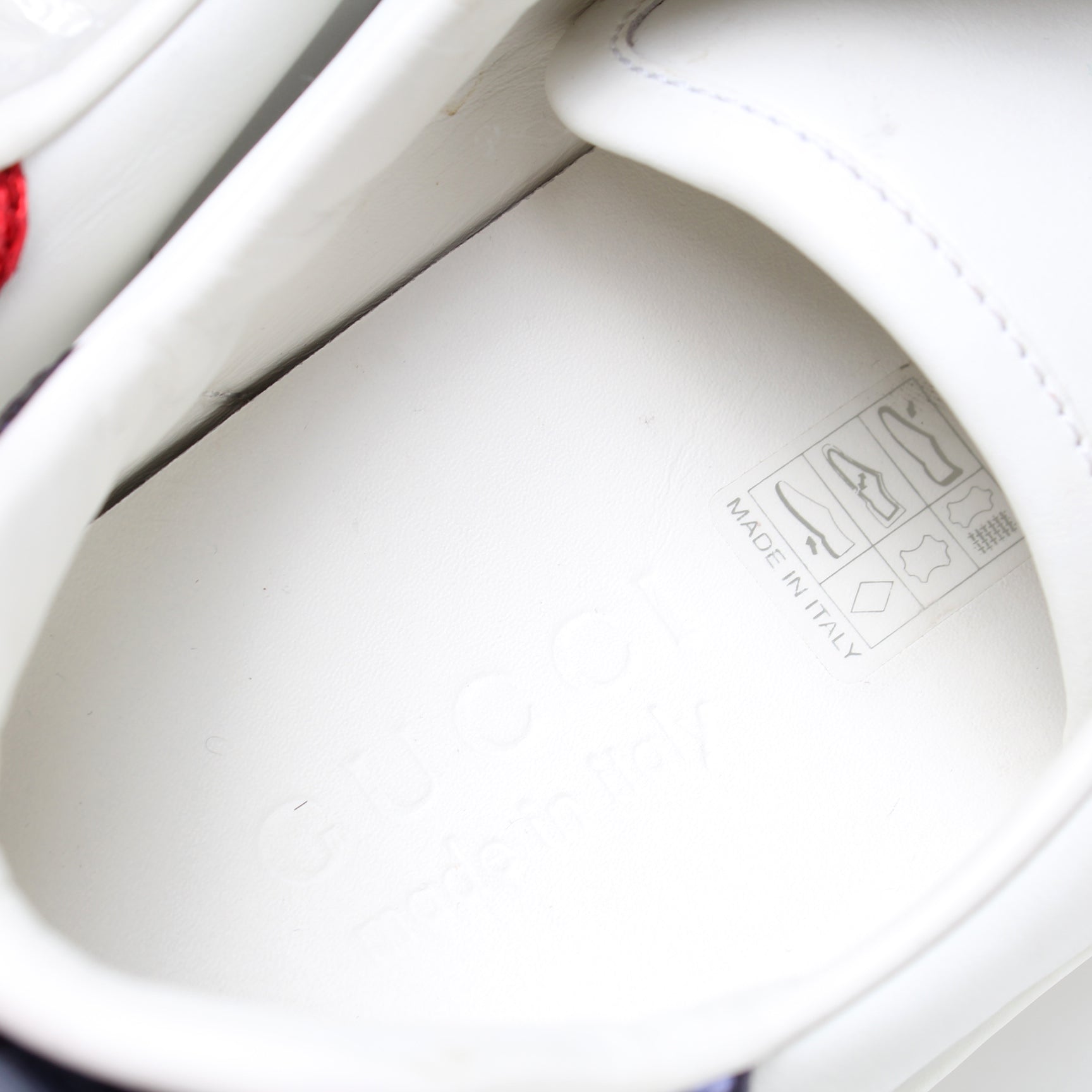 Ace Web Leather Sneakers Size 36 lbcase