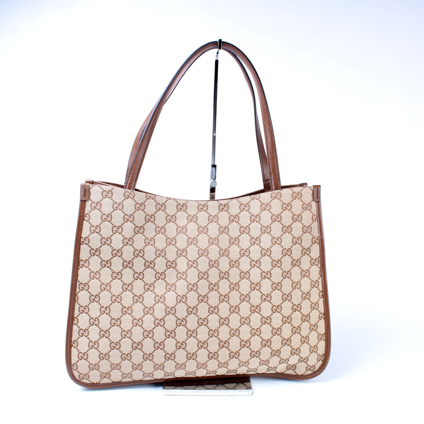 623694 1955 GG Canvas Horsebit Tote lbcase