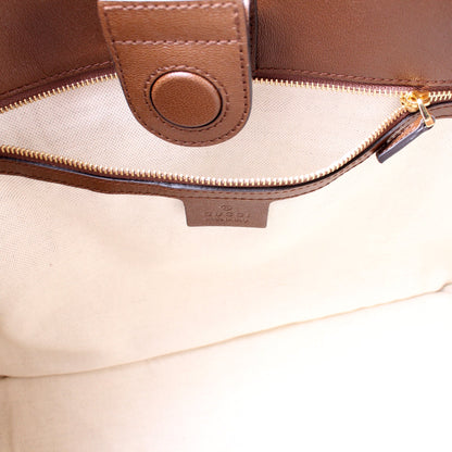 623694 1955 GG Canvas Horsebit Tote lbcase