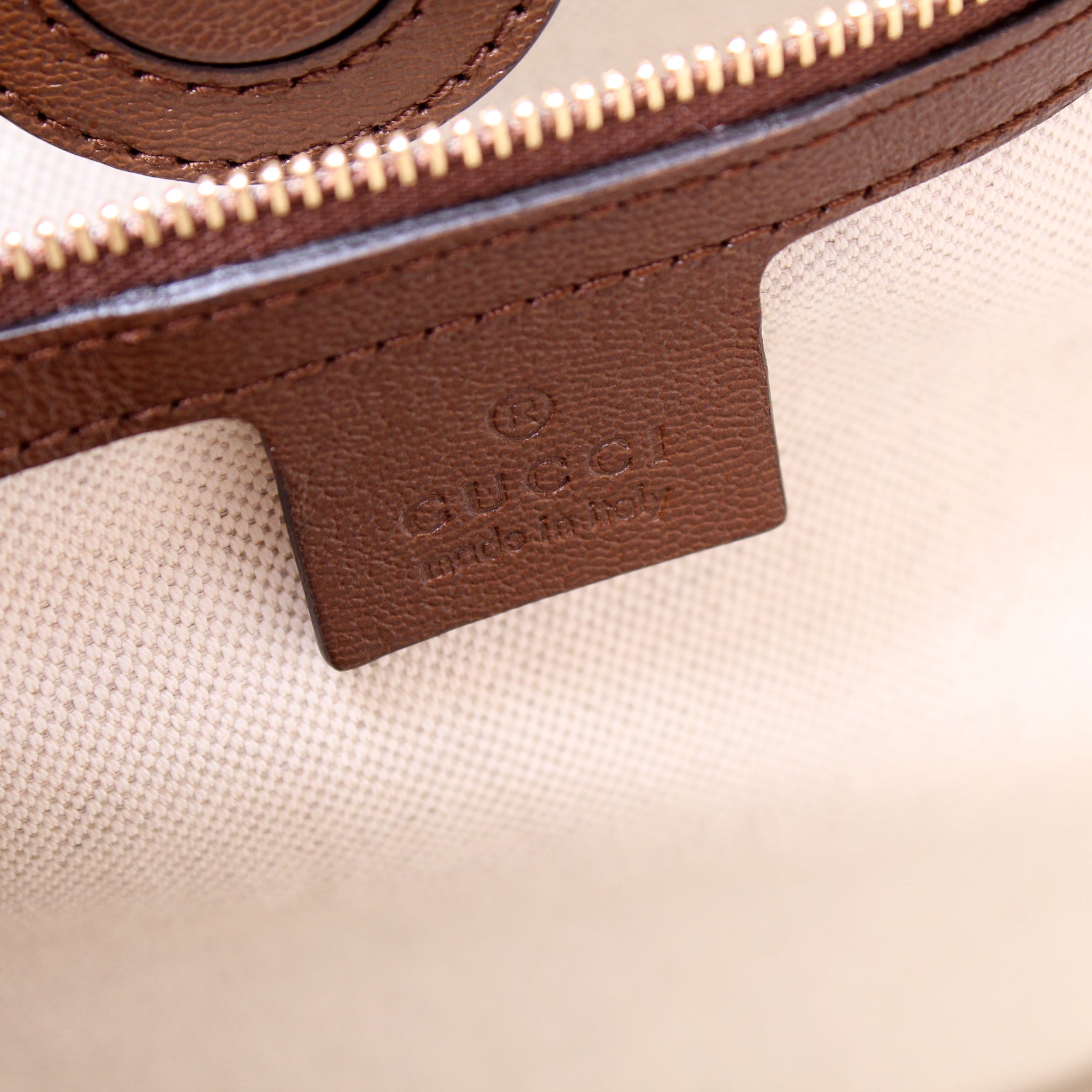623694 1955 GG Canvas Horsebit Tote lbcase