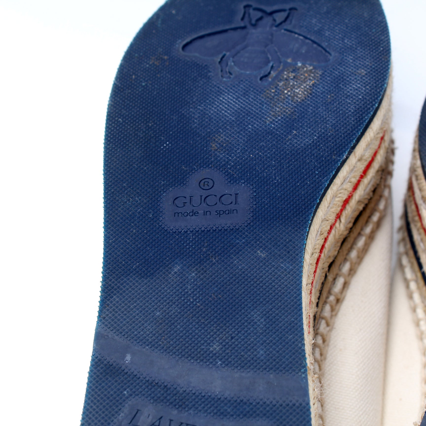 Logo Platform Espadrilles Size 38 lbcase