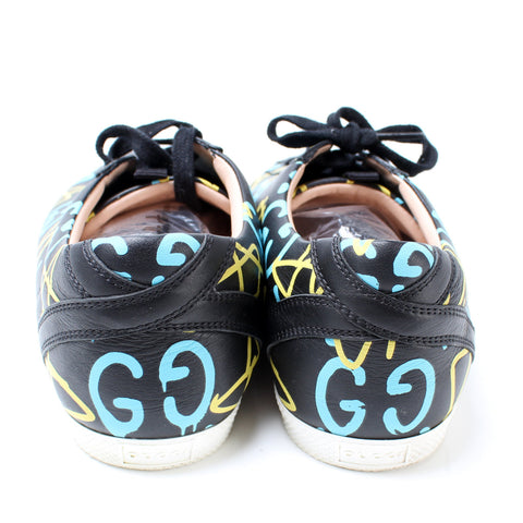 408527 Falacer Graffiti Sneakers Size 40.5
