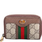 597613 GG Supreme Zip Around Card Case lbcase
