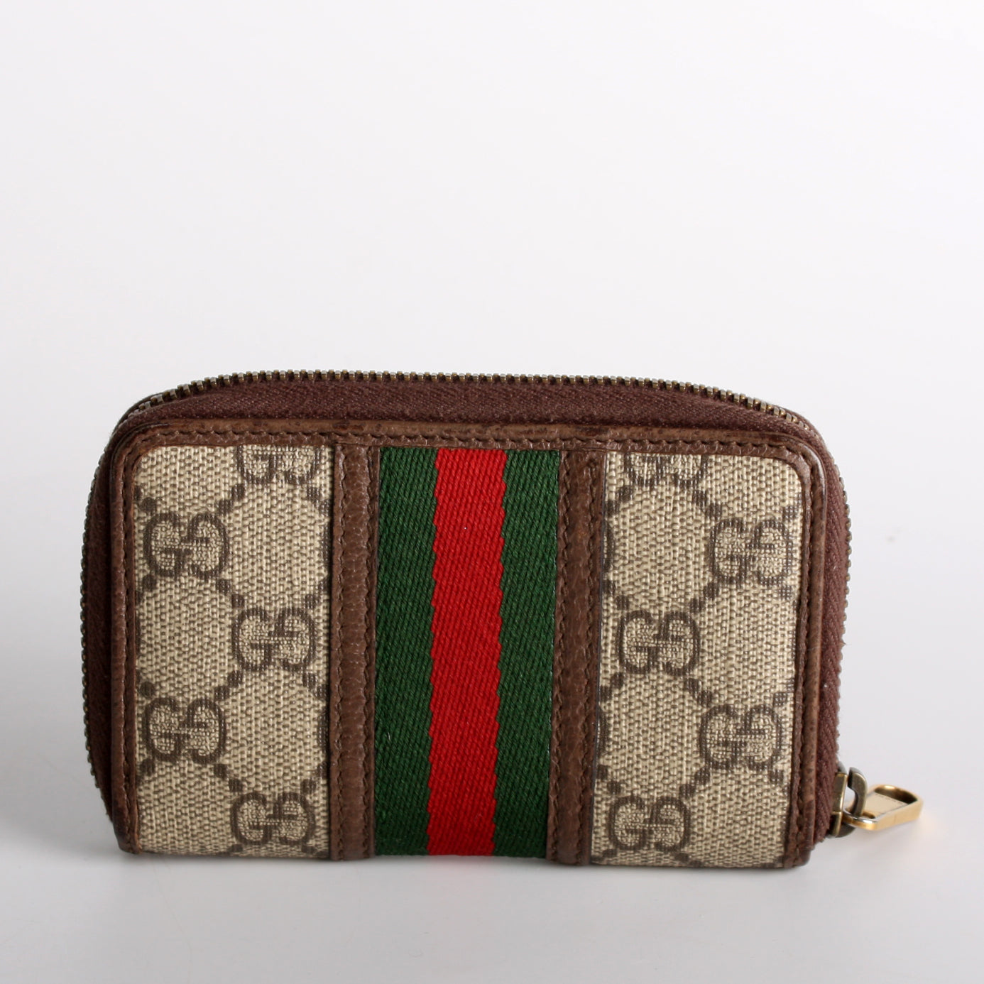597613 GG Supreme Zip Around Card Case lbcase