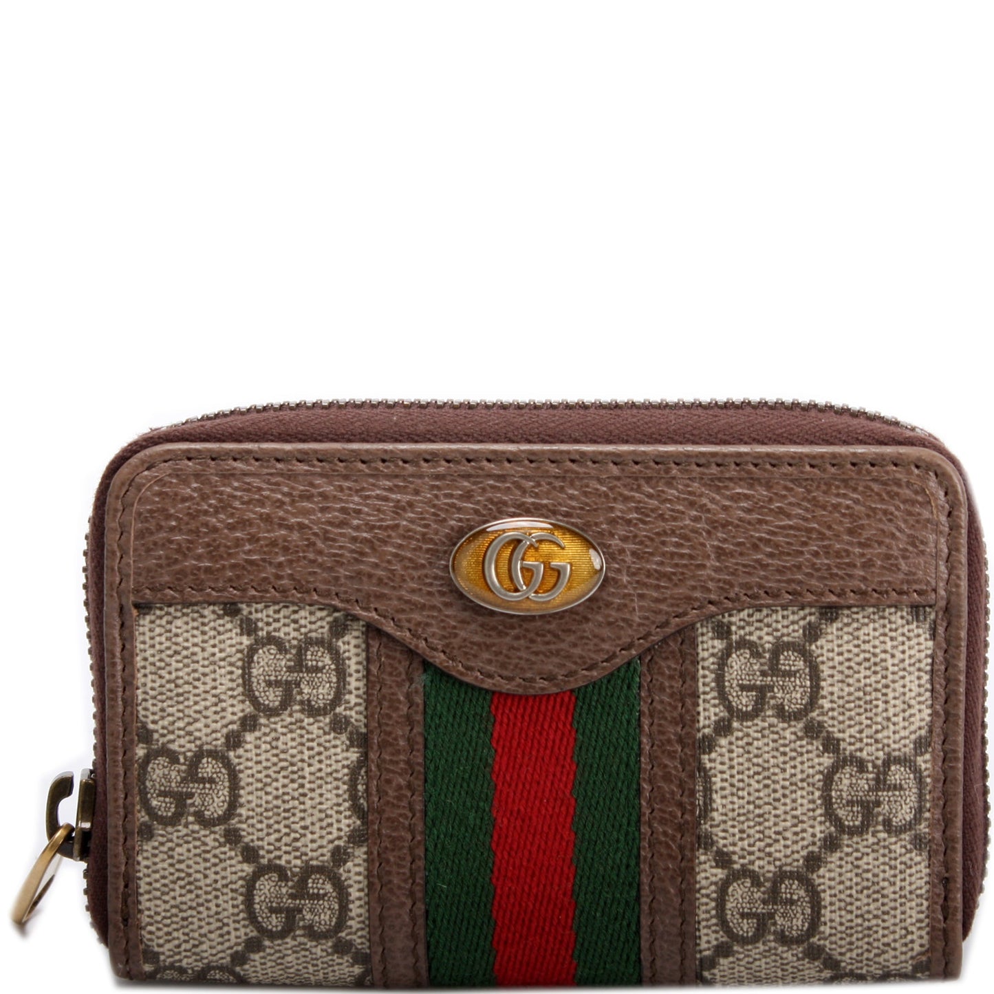 597613 GG Supreme Zip Around Card Case lbcase