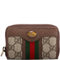 597613 GG Supreme Zip Around Card Case lbcase
