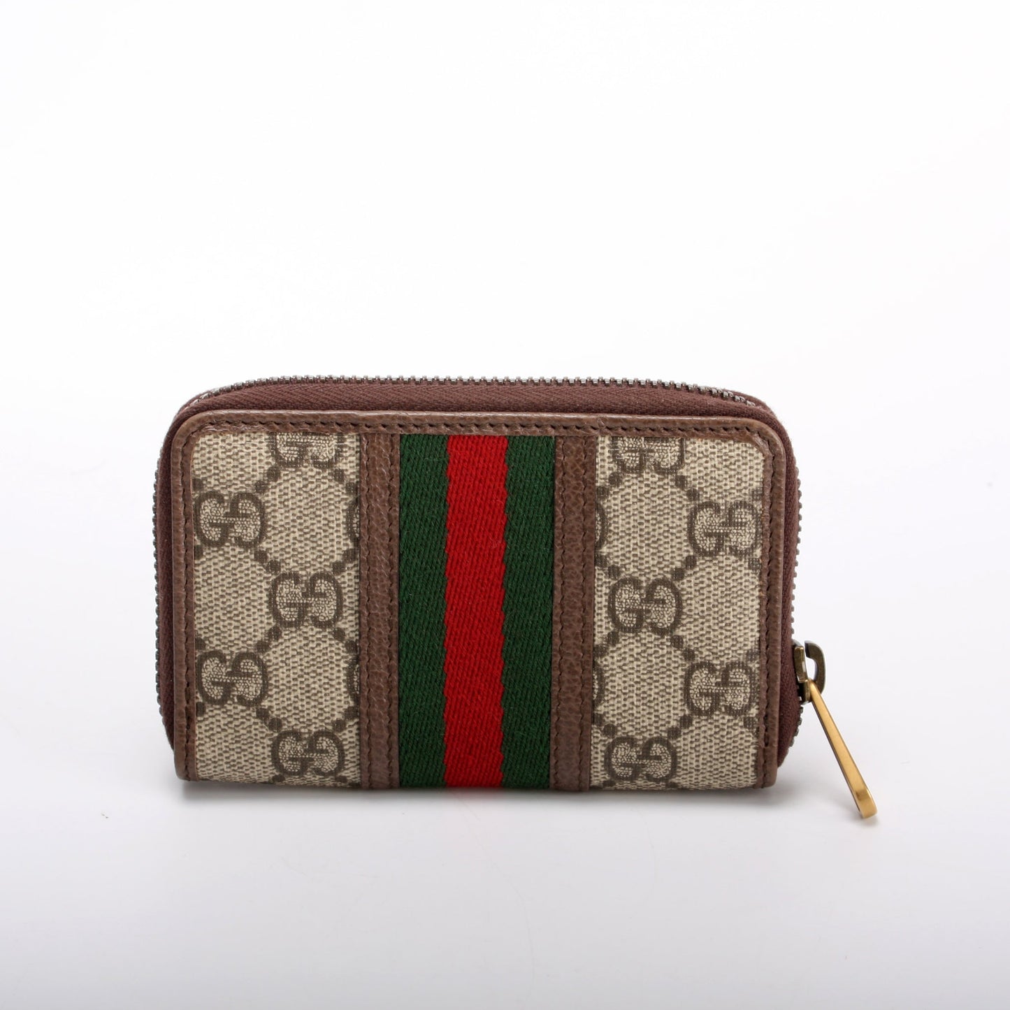 597613 GG Supreme Zip Around Card Case lbcase