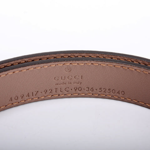 409417 GG Supreme Thin Belt Size 90/36