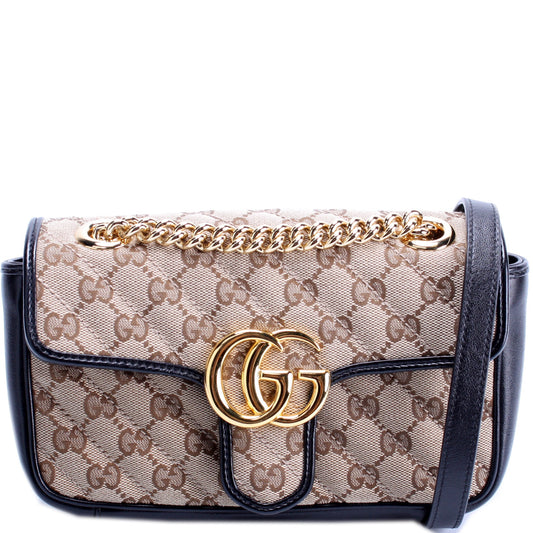 446744 Marmont Shoulder Mini Flap lbcase