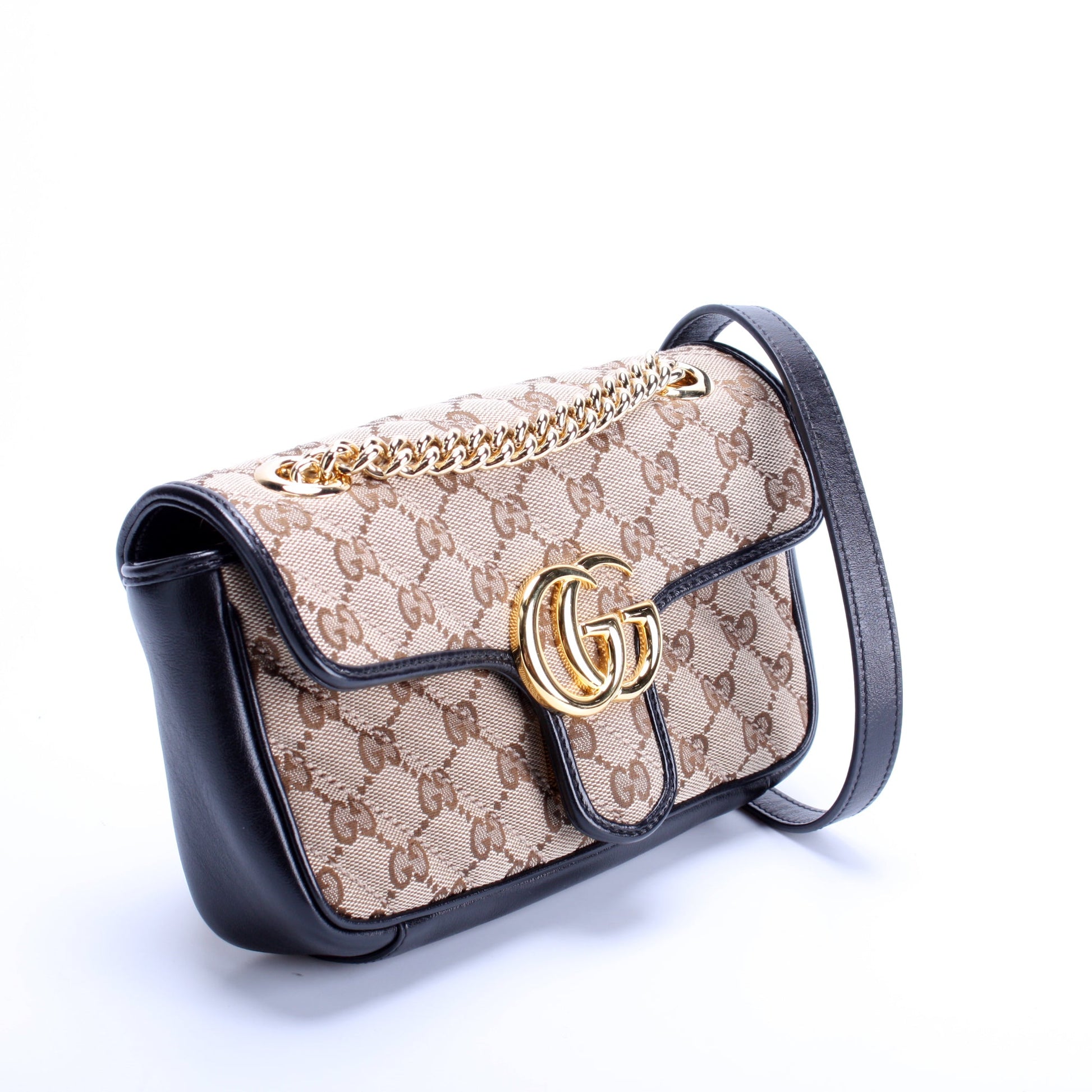 446744 Marmont Shoulder Mini Flap lbcase