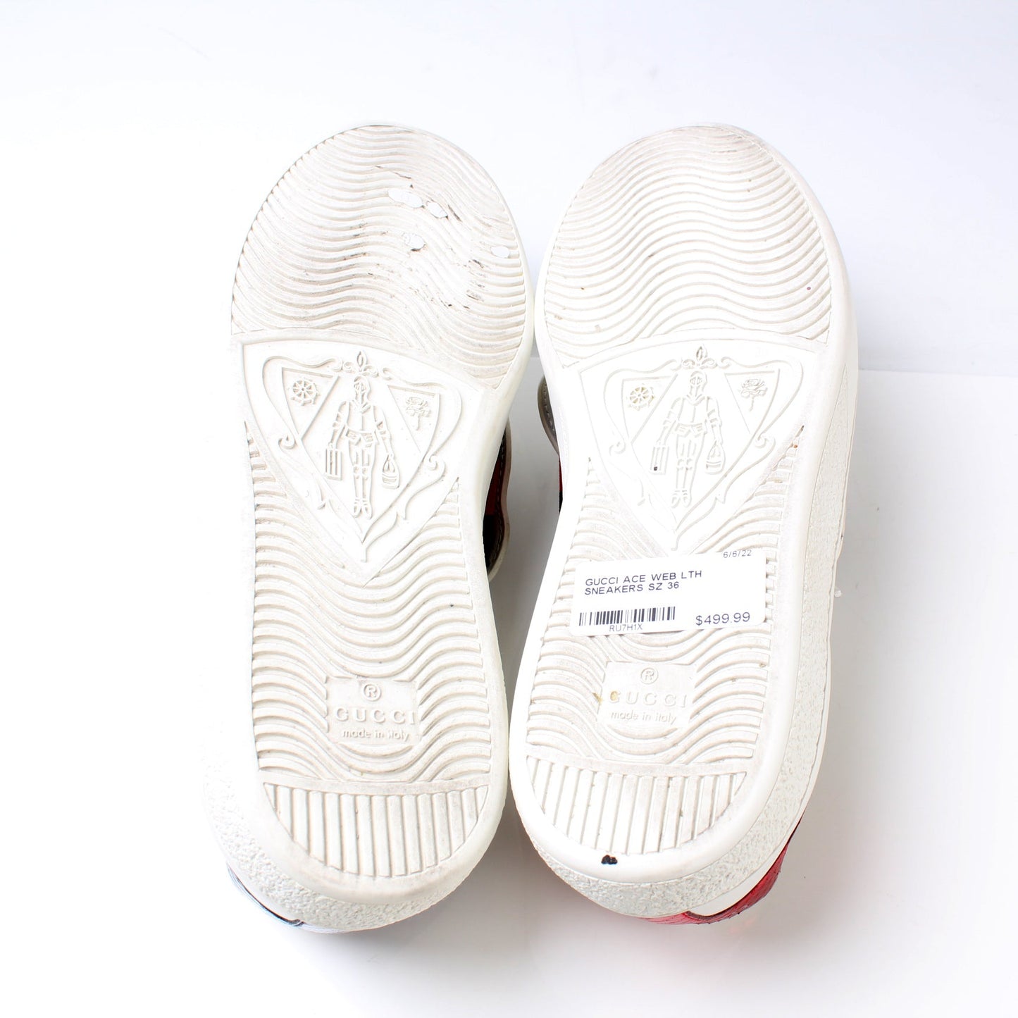 Ace Web Leather Sneakers Size 36 lbcase