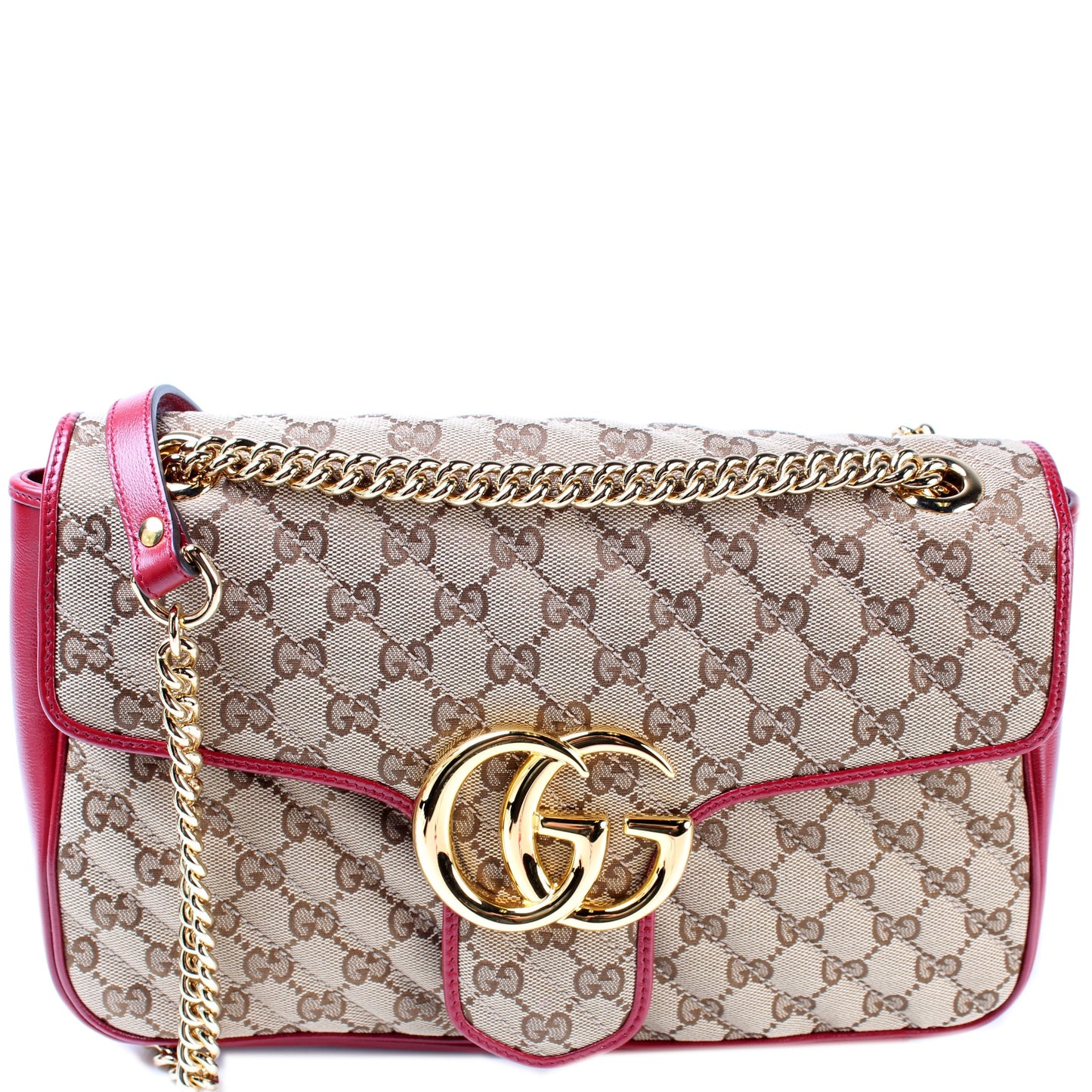 443496 GG Marmont Shoulder Medium lbcase