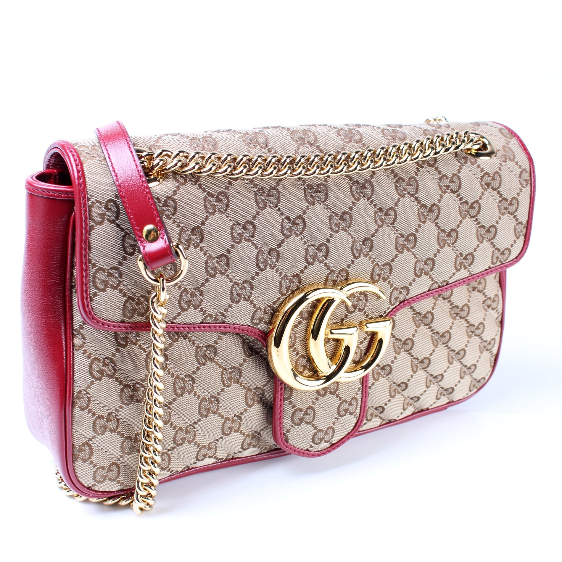 443496 GG Marmont Shoulder Medium lbcase