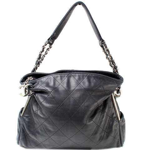 Ultimate Soft Fold Over Tote Lambskin 13M