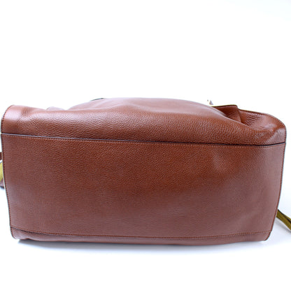 370820 Rambled Layered Tote Leather lbcase