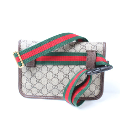 493930 GG Supreme Neo Web Belt Bag lbcase