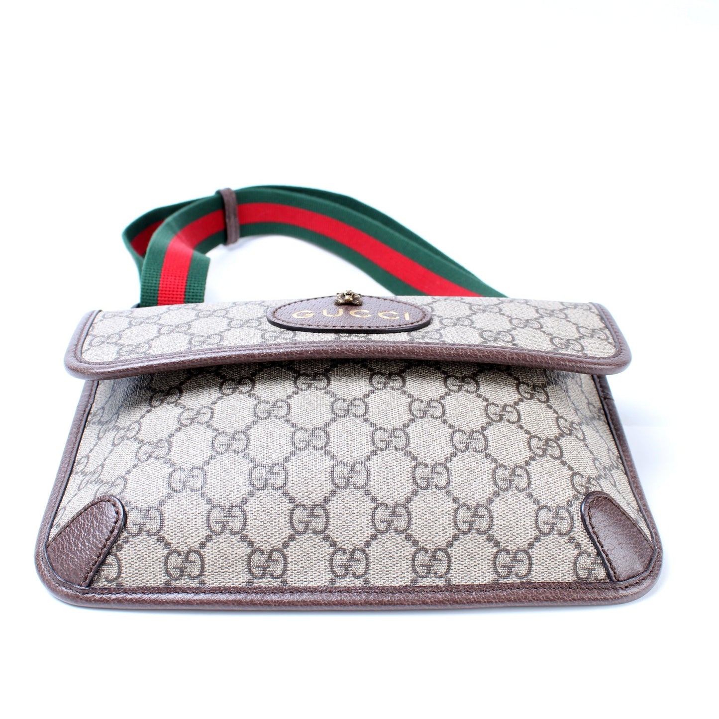 493930 GG Supreme Neo Web Belt Bag lbcase