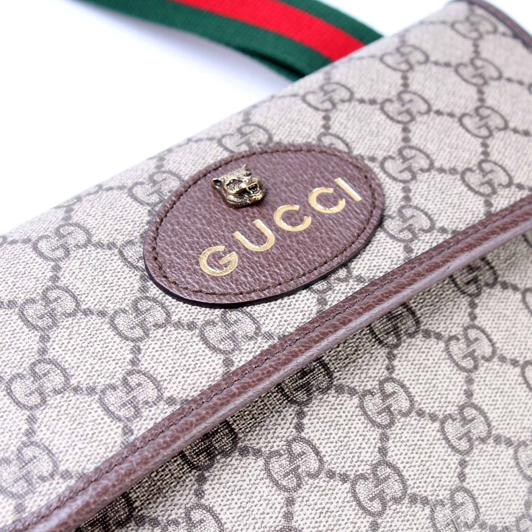 493930 GG Supreme Neo Web Belt Bag lbcase