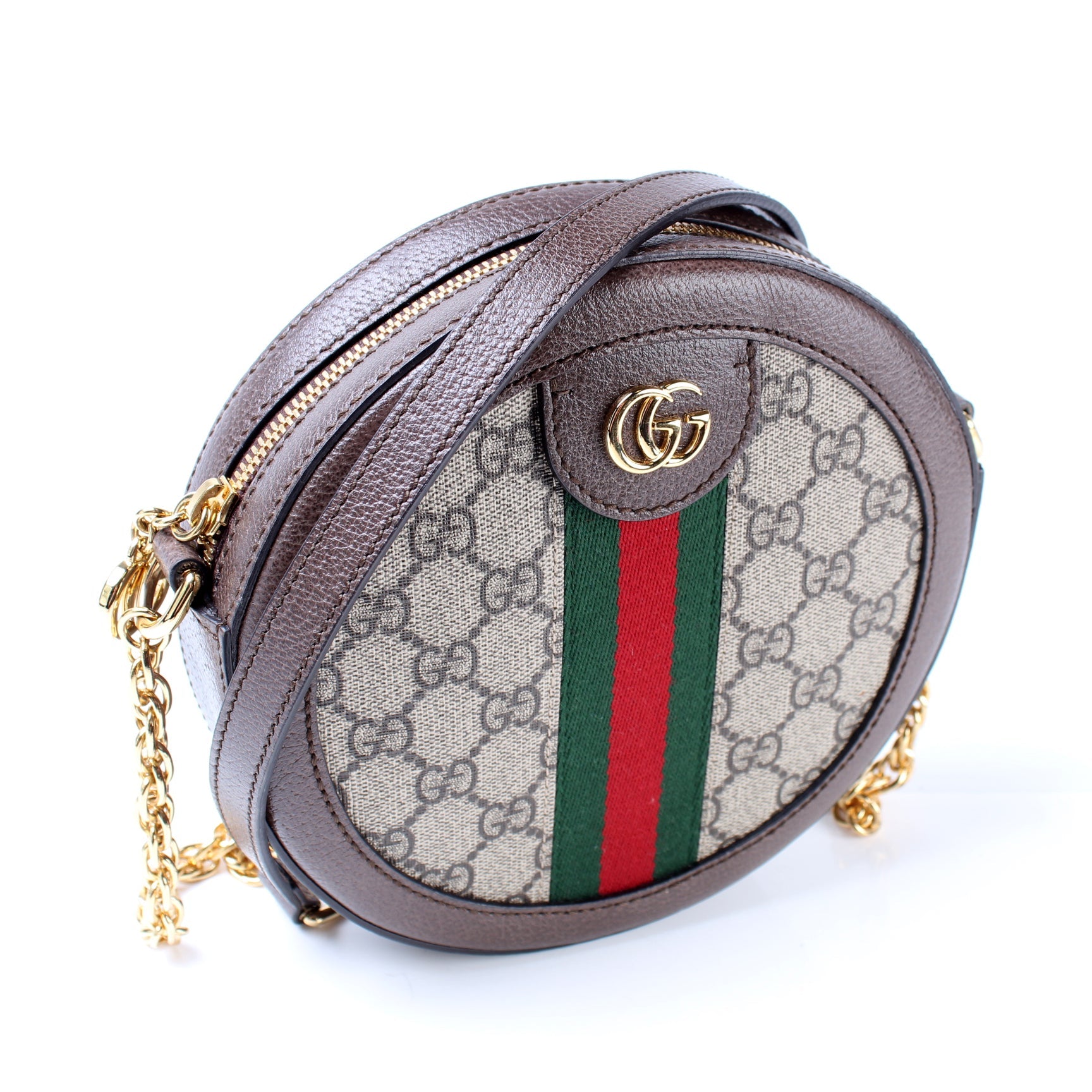 550618 Ophidia GG Supreme Round Small Crossbody lbcase