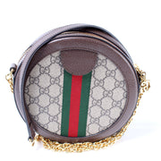 550618 Ophidia GG Supreme Round Small Crossbody