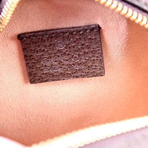 550618 Ophidia GG Supreme Round Small Crossbody