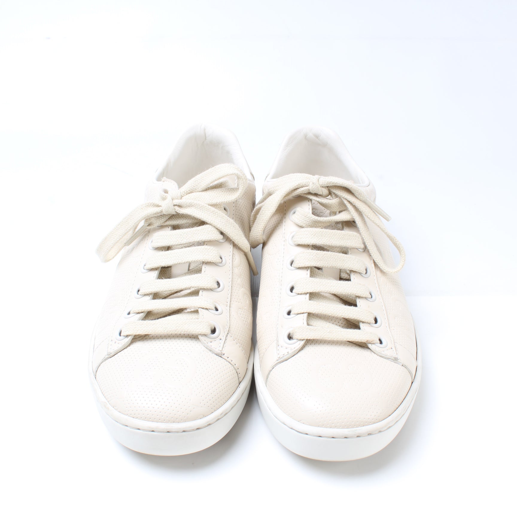 Ace GG Leather Sneakers Size 36 lbcase