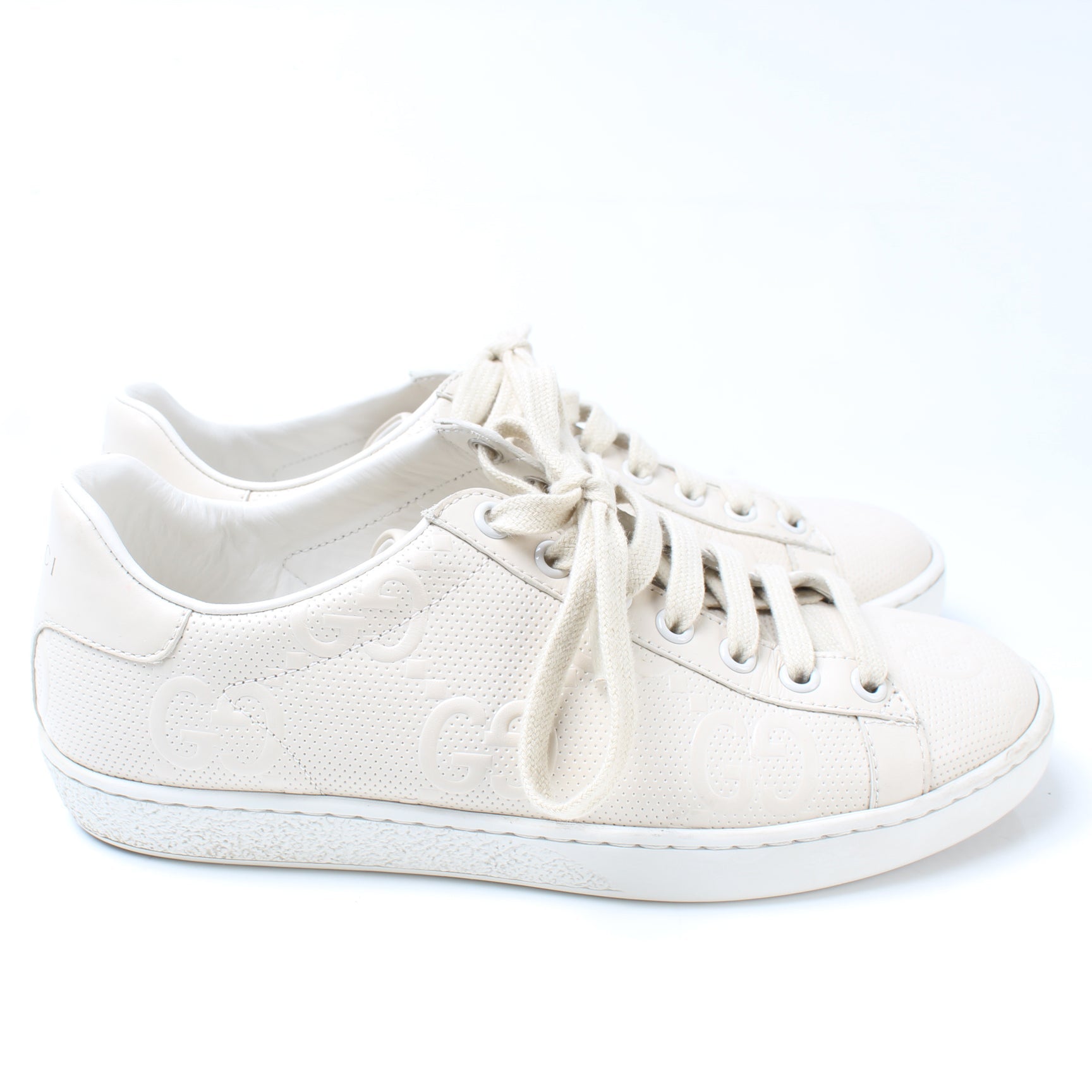 Ace GG Leather Sneakers Size 36 lbcase
