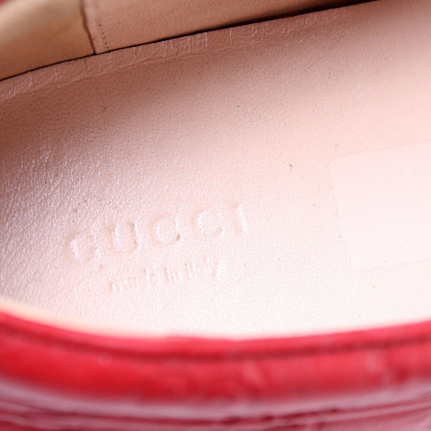 408510 GG Slip On Loafer Size 42 lbcase