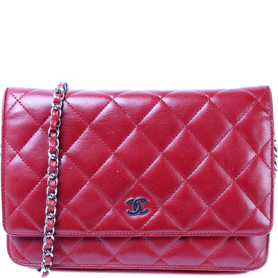 WOC Classic Quilted Lambskin 16M