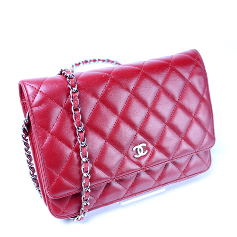 WOC Classic Quilted Lambskin 16M
