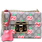 409487 GG Supreme Apple Small Padlock Shoulder Bag lbcase