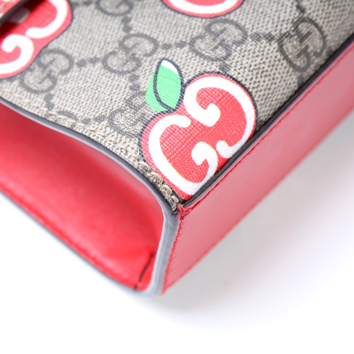 409487 GG Supreme Apple Small Padlock Shoulder Bag lbcase