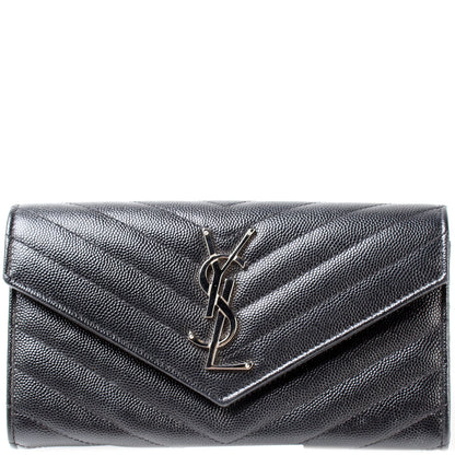 Flap Wallet Large Grain 372264