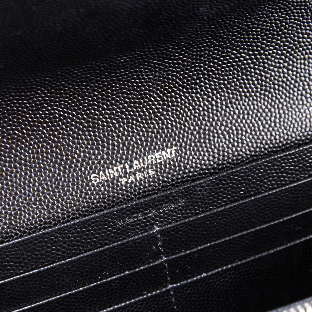 Flap Wallet Large Grain 372264